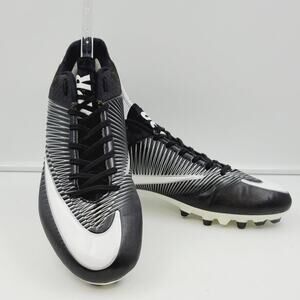 Nike Soccer Cleats Mens Size 13 Vapor Speed 2  White Black Football EUC